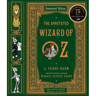 The Annotated Wizard of Oz - (Annotated Books) by  L Frank Baum (Hardcover)