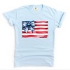 Simply Sage Market USA Flag Coquette Garment Dyed Tee - 2 of 4