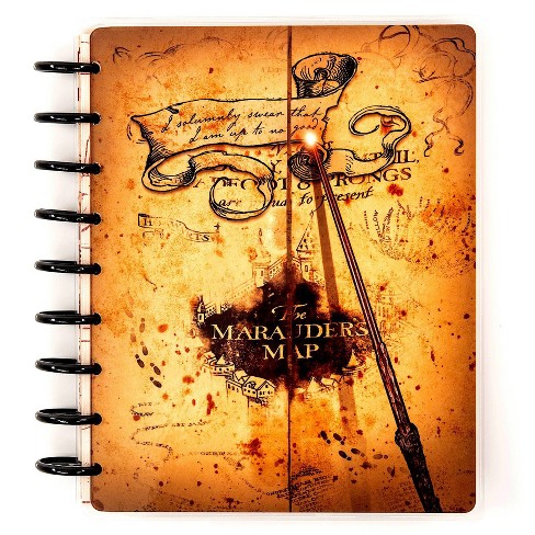 Wizarding World Harry Potter Undated Weekly Disc Planner 10"x9" Marauder's Map - image 1 of 4