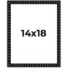 PosterPalooza | 14x18 Bamboo Picture Frame, UV Acrylic, 4 Finishes - Brown, Black, Gold, and Natural - 2 of 4