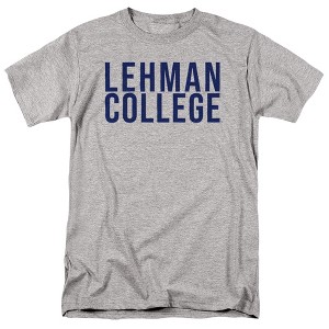 Men's Lehman College Official Stacked T-Shirt - 1 of 4