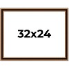 PosterPalooza | Weathered Gold Picture Frame - UV Acrylic, Backing Board, Hanging Hardware Included - 2 of 4