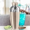 Oggi 26oz Classic Stainless Steel Cocktail Shaker - 4 of 4