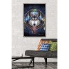 Trends International Brigid Ashwood - Celtic Wolf Guide Framed Wall Poster Prints - 2 of 4