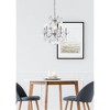 Elegant Lighting Maria Theresa 6 - Light Pendant in  Chrome - image 2 of 3