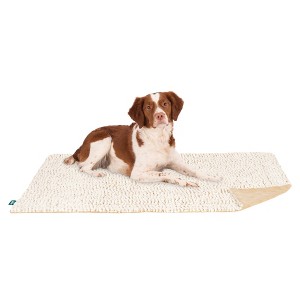 FurHaven Birch Faux Fur & Suede Waterproof Blanket for Dogs and Cats - 1 of 4