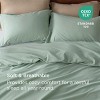 100% Washed Cotton Duvet Cover Minimalist Cotton Duvet Cover for All Seasons GentleSoft™ Plain Simple Bedding Set - 3 of 4