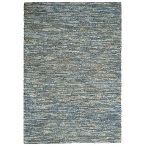 Organica Org704 Hand Woven Indoor Area Rug - Blue/natural - 8'x10 ...