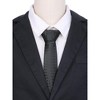 INSPIRE CHIC Men's Adjustable Regular Fit Satin Necktie - 4 of 4
