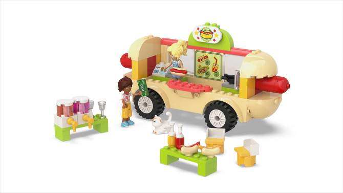 LEGO Friends Hot Dog Food Truck Toy 42633, 2 of 8, play video