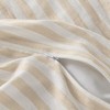 Peace Nest Linen Cotton Blend Duvet Cover Set, Durable, Breathable & Moisture-Wicking, 3 Piece Bedding Set with Pillow Shams - 4 of 4