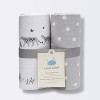 Flannel Blanket Larger Size 2pk - Cloud Island™ Two by Two Animals - image 4 of 4