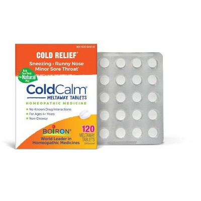 ColdCalm Tablets by Boiron  -  120 Tablet