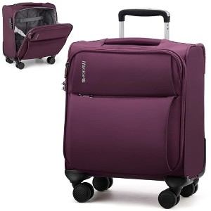 Generic 16 Inch Underseat Carry On Luggage with Spinner Wheels Airline - 1 of 4