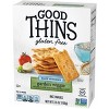 Good Thins Gluten Free Garden Veggie Blend Crackers - 3.5oz - 2 of 4