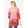 Woman Within Plus Size Watercolor Tunic - 3 of 4