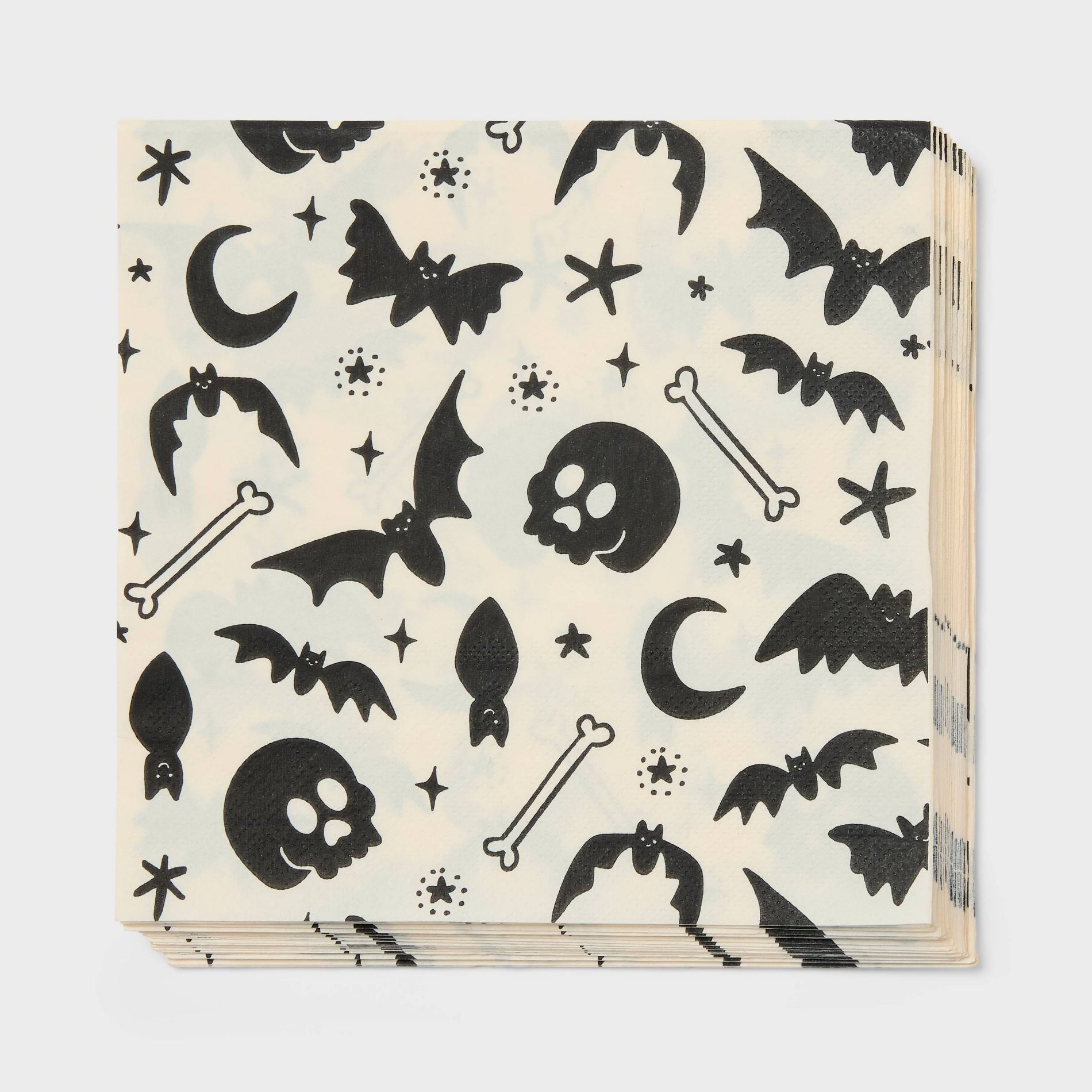 30ct Halloween Skull Lunch Paper Napkins - Spritz™
