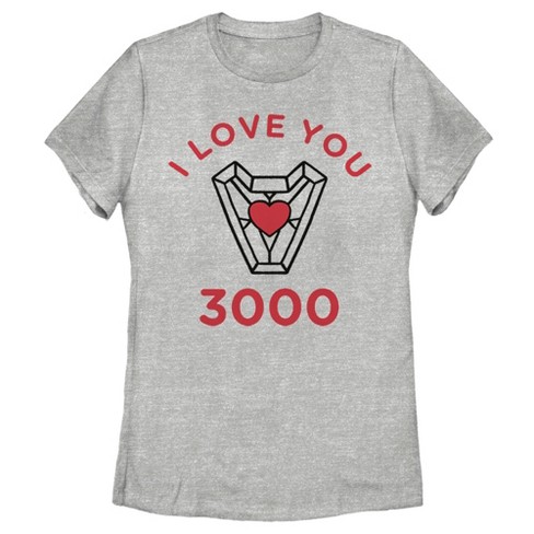 avengers t shirt i love you 3000