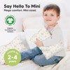 KeaBabies Mini Toddler Pillow with Pillowcase, 9x13 Small Pillow for Toddler, Soft Kids Pillow for Sleeping, Travel, Age 2-4 - 3 of 4