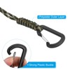 Unique Bargains Braided Wrist Polyester Keychain Badge Lanyard with Snap Hook 4 Pcs - 4 of 4