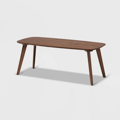 Details about   Baxton Studio Rylie Walnut Finished Rectangular Wood Coffee Table 