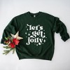 Simply Sage Market Women's Graphic Sweatshirt Whimsical Let's Get Jolly - 3 of 4