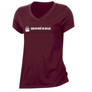 NCAA Montana Grizzlies Women's V-Neck T-Shirt - 1 of 3