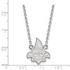 Black Bow Jewelry Sterling Silver New Orleans Privateers NCAA Necklace 18 Inch - 3 of 4