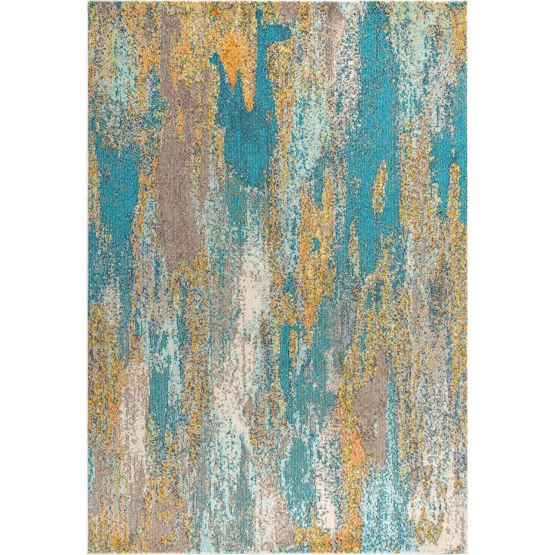 Contemporary POP Modern Abstract Vintage Waterfall Area Rug - JONATHAN Y, 3 of 14