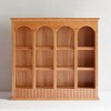 LunaLulinlk Cherry One Piece Solid Wood Storage Rack Simple European Style Solid Wood Kitchen Table Cup Holder For Home - 2 of 4