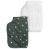 Little Unicorn Organic Cotton Muslin Burp Cloth - 2pk - 2 of 3