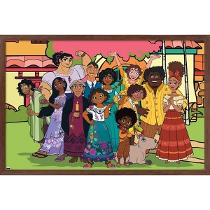 Trends International Disney Encanto - Family Framed Wall Poster Prints - 1 of 4