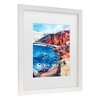 Trademark Fine Art - Key and Sea Red Sand Beach Matted Framed Art - 3 of 4