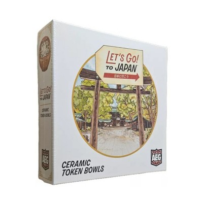 Let's Go! To Japan - Ceramic Token Bowls Board Game