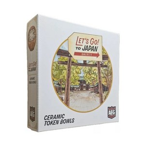 Let's Go! To Japan - Ceramic Token Bowls Board Game - 1 of 1