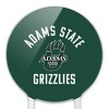 Adams State University Grizzlies Logo Acrylic Cake Topper Party Decoration for Wedding Anniversary Birthday Graduation - 3 of 4