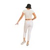 Women's Destroyed Ankle Skinny Boyfriend Jean - JBD. - 3 of 3