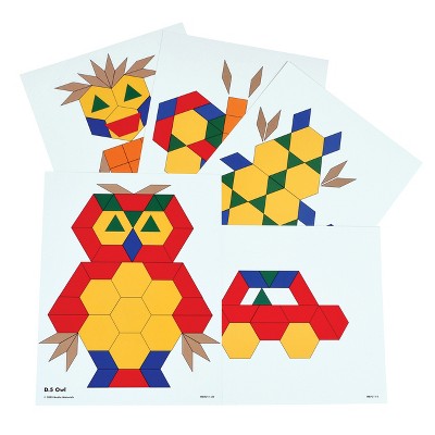 Learning Advantage® Pattern Block Activity Cards - Set of 20