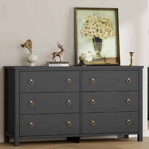 ODK Dresser for Bedroom, Chest of Drawers, Wooden Dressers Chest with Clothes Storage Cabinet, Drawer Organizer for Bedroom, Living Room - 1 of 4