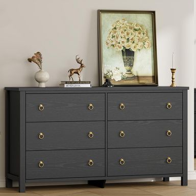 6 drawer dresser black target Dixon 6-Drawer Dresser main image 0