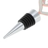 Unique Bargains Bottle Stoppers Curled Corner Heart Zinc Alloy TPR 4.37"x1.69"x0.79" 1 Pc - 3 of 3