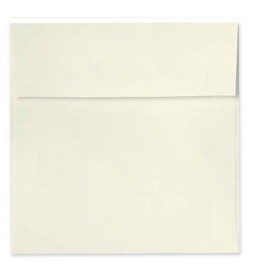LUX 5 x 5 Square Envelopes 2 11/16 x 3 11/16 Natural Linen 8505-NLI-50