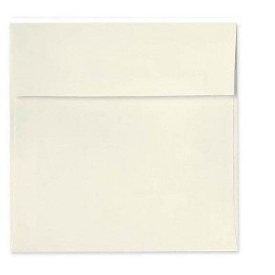 LUX 5 x 5 Square Envelopes 2 11/16 x 3 11/16 Natural Linen 8505-NLI-50