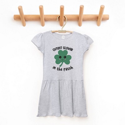 The Juniper Shop Cutest Clover Toddler Graphic Dress