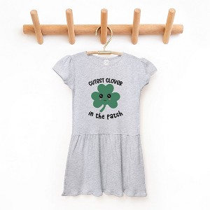 The Juniper Shop Cutest Clover Toddler Graphic Dress - 1 of 3