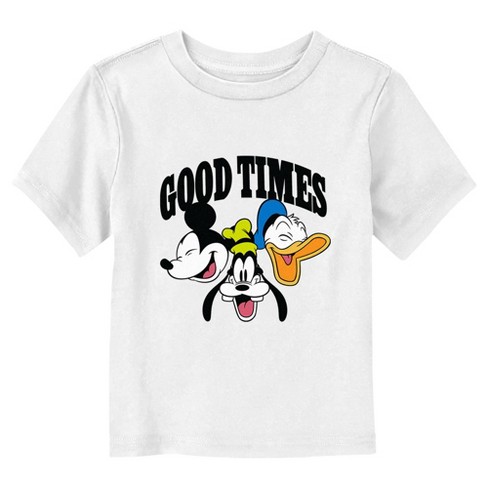 Mickey & Friends Good Times Trio  T-Shirt - White - 3T - image 1 of 3