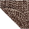 42" x 66" Chenille Tweed Collection Dove & Chesnut Reversible Indoor Area Utility Oval Rug - Better Trends - 4 of 4