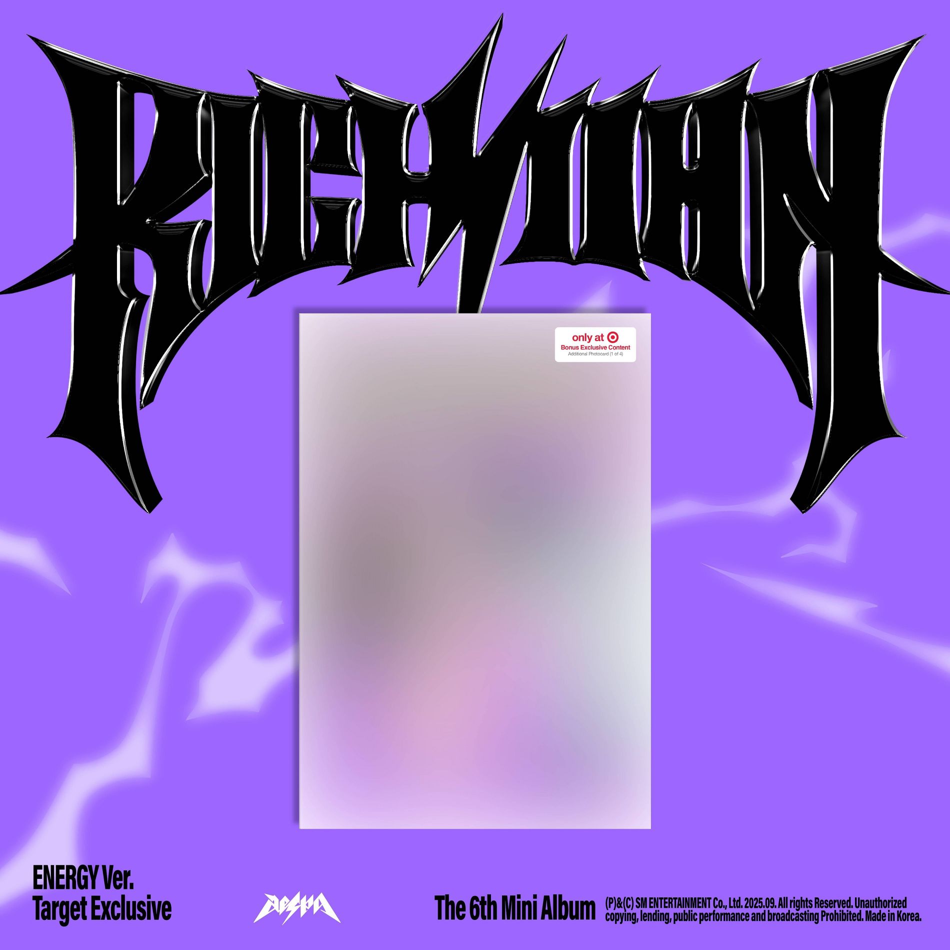 aespa - The 6th Mini Album 'Rich Man' (ENERGY Ver.) (Target Exclusive, CD)