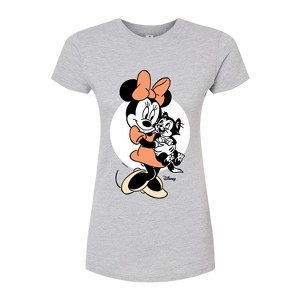 Women's - Disney - Minnie Mouse Fitted Graphic T-Shirt - 1 of 3