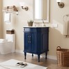 Hyleory Bathroom Storage Vanity,Bathroom Cabinets Freestanding with Door for Bathroom Floor Cabinet,Restroom Cabinet, Storage Cabinet - 3 of 4